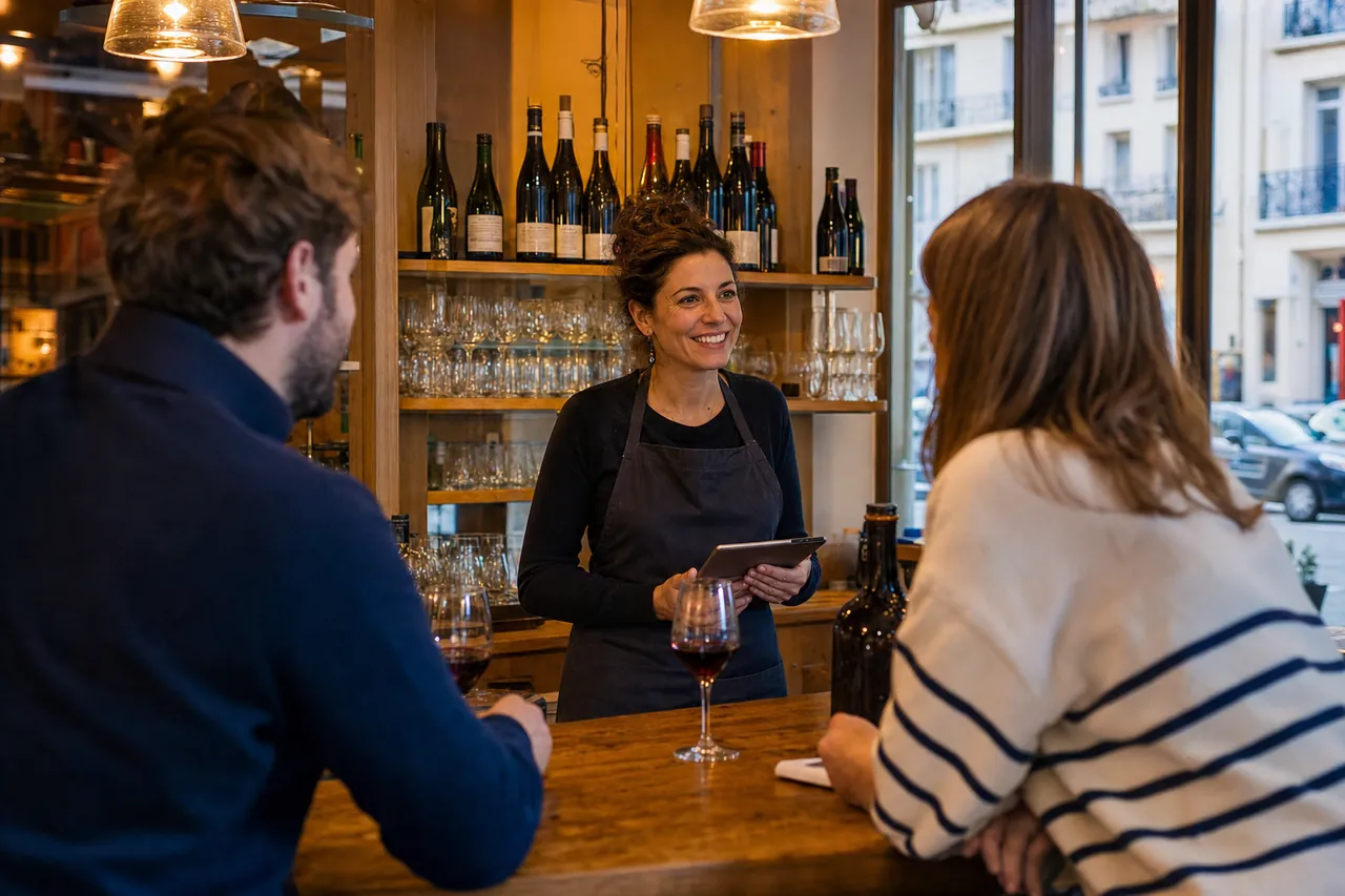 Café du Marché à Bordeaux, équipé caisse enregistreuse shopcaisse